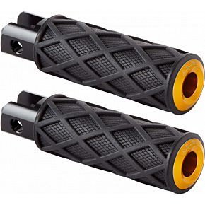 Diamond Footpegs - Driver - Gold 400-057