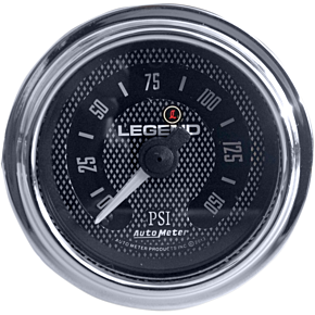 Fairing Mounted LED Backlit PSI Gauges - Diamond Cut 2212-0494