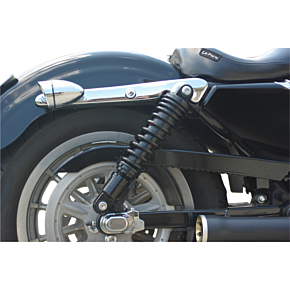 Drag Specialties Shocks Premium Ride-Height Adjustable Shocks - Black - Standard - 13" C16-0154AB
