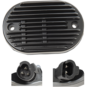 Regulator - FX/FLST '08-'10 - Black 2112-0810