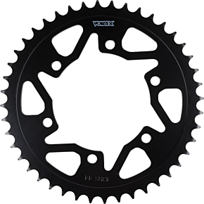 Rear Sprocket - 44 Tooth - Black - Yamaha 435S-44