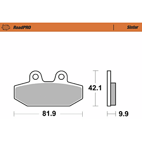 Brake Pads - Sintered Series 414502-PU