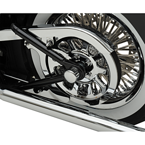 Axle Caps - Chrome - Rear 0214-0449