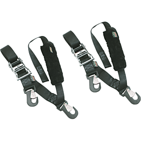 Big Daddy Tie-Down - 2" -  2 Snap-hook Ends - Sewn-in Soft-Tye - Black 32582-S