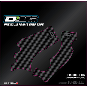 Frame Grip Tape - Gray - Kawasaki KX 450 16-20-111