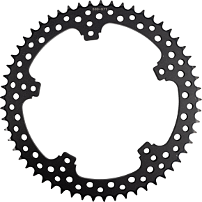 Rear Sprocket - Jagged - 57 Tooth - Black - FLT/FLH 300-204