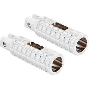 Foot Pegs - Driver - Chrome 400-037