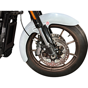 Thicky Front Fender - 19" Wheel - With Black Adaptor - M8 Low Rider S/ST THICKY-19-LR-18L-SL