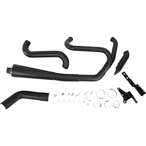 Road Rage 2:1 Exhaust - Black - FXD 1D5250B