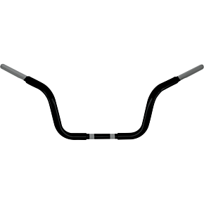 Handlebar - Ape Hanger - 8-1/2" - TBW - Black WO513B