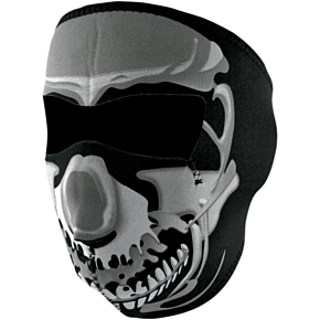 Full-Face Mask - Chrome Skull WNFM023
