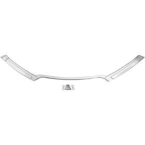 Performance Machine Pm Windshield Trim - Scallop - Chrome - FLTR '15+ 0209-2018SCA-CH