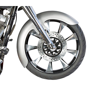 Russ Wernimont Designs Custom Dresser Front Fender for 21" Wheel - Steel - OCF Style - 5.5" W x 45" L RWD-50129