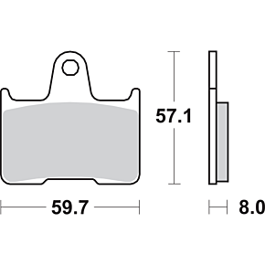 Sbs Brake Pads - 715LS 715LS