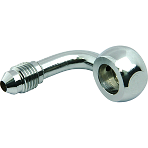 Banjo Fitting - 12 mm - AN3 90° - Chrome 1703-53