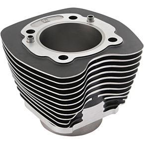 Cylinder - TC88 - 3.75" - Black - Highlighted Fins 0931-0710