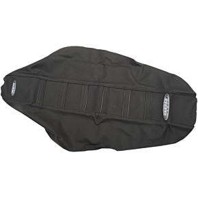 6-Ribbed Seat Cover - Black Ribs/Black Top/Black Sides 95941
