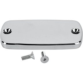 Master Cylinder Cover - Smooth - Honda/Yamaha - Chrome BA-7626-00