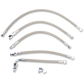 Oil Line Kit - Stainless Steel - FXR 0711-0038