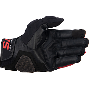 Halo Gloves - Black/White/Bright Red - Large 3504822-1304-L