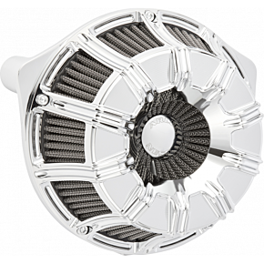 Inverted Series Air Cleaner Kit - 10-Gauge - Chrome 600-222