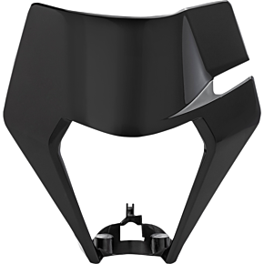 Acerbis Headlight Mask - Black - KTM