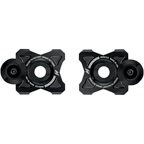Driven Racing Axle Block Sliders - Kawasaki - Black DRAX-113-BK