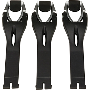 Moose Racing Strap/Buckle Kit - Black