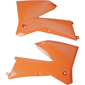 Ufo Radiator Shrouds - Orange KT03084-127