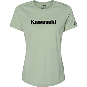 Women's Kawasaki T-Shirt - Light Heather Green - XL 27-87146