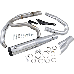 2:1 Exhaust for M8 Softail - Chrome 550-0858
