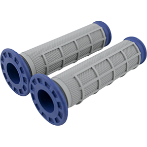 Grips - Dual Compound - Half Waffle - ATV - Blue G170