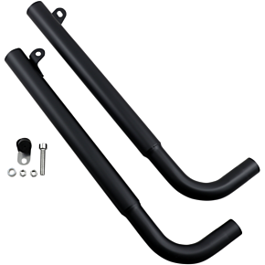 Straight Pipe Performance Tips - Black BC902-056-B