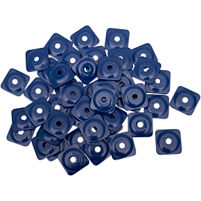 Support Plates - Blue - Square - 48 Pack ASG-3795-48