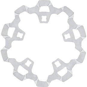 Rotor with Gas Slots - Prodigy/Enforcer - Stainless Steel - 11.8" 3-230-2
