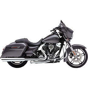 Cobra 909 4" Mufflers - Chrome - '95-'16 Bagger 6106