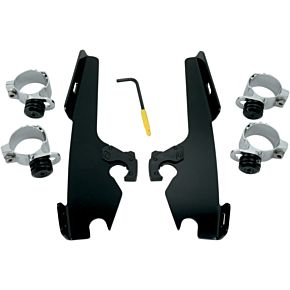 Memphis Shades Fats/Slim Trigger Lock Mounting Kit - Wide - Black MEB8968