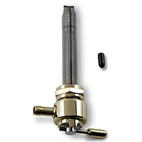 Pingel Fuel Valve - Brass - 22mm - Round - Hex