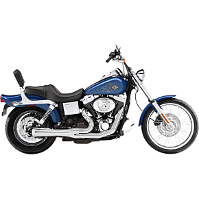 2:1 Exhaust - Chrome - Megaphone - Short - '91-'05 FXD 13312R