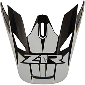 Rise Visor Kit - Ascend - Black/White 0132-1245