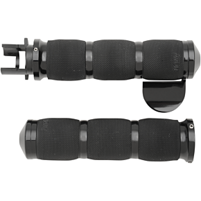 Grips - Air Cushion - Indian - Throttle Boss - Anodized MT-IN-AIR-90A-B