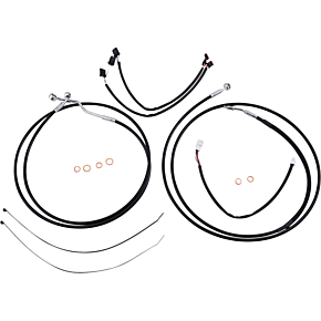 Control Cable Kit - XR - Black/Chrome 489881