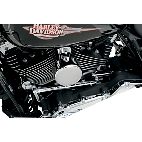 Round Horn Cover - Chrome 2107-0043