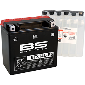 Battery - BTX14L-BS (YTX) 300605