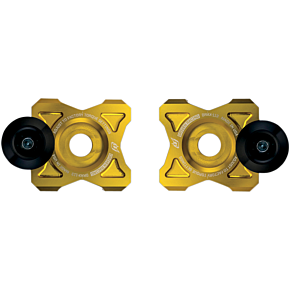 Driven Racing Axle Block Sliders - Kawasaki - Gold DRAX-113-GD