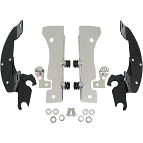 Memphis Shades Batwing Trigger Lock Mounting Kit - XV16/17 - Black MEM8998