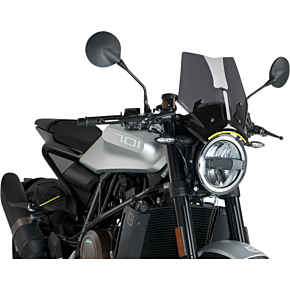 PUIG New Generation Windscreen - Dark Smoke - Husqvarna