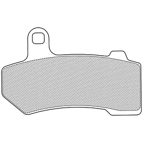 Semi-Metallic Brake Pads - Front/Rear 1721-0883