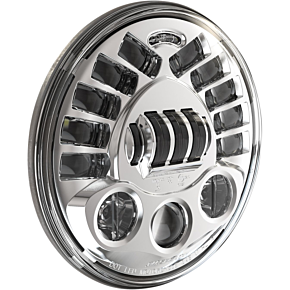 Custom Dynamics Adaptive Headlight - 5.75" - Chrome PB-575A-C