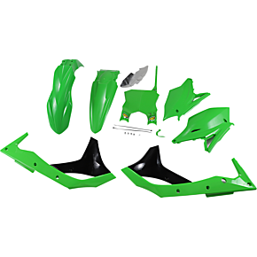 Cycra Plastic Body Kit - OEM Green/Black 1CYC-9419-00
